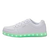 Topcloud Die LED der Frauen der MÃ¤nner leuchten Schuhe 8 Farben USB, das Oben herauf Paare Schuhe auflÃ¤dt